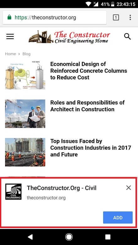 the constructor org